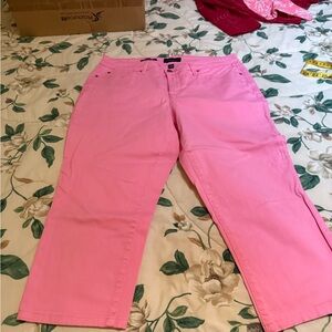 Charter Club Pink Ankle Jeans